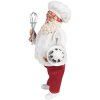 Clayre & Eef 65584 Dekorácia Father Christmas 17x11x27 cm