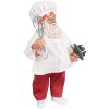 Clayre & Eef 65584 Dekorácia Father Christmas 17x11x27 cm