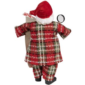 Clayre & Eef 65586 Dekorácia Father Christmas 16x10x27 cm