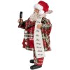 Clayre & Eef 65586 Dekorácia Father Christmas 16x10x27 cm
