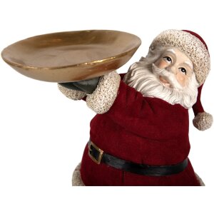 Clayre & Eef 6PR4300 Dekorácia Father Christmas 17x13x26 cm