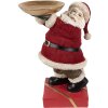 Clayre & Eef 6PR4300 Dekorácia Father Christmas 17x13x26 cm
