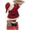 Clayre & Eef 6PR4300 Dekorácia Father Christmas 17x13x26 cm