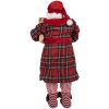 Clayre & Eef 65627 Dekorácia Father Christmas 27x13x50 cm