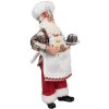 Clayre & Eef 65629 Dekorácia Father Christmas 16x9x28 cm