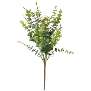 Clayre & Eef 6PL0296 Dekoratívna vetva zelená 12x12x46 cm Plast
