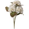 Clayre & Eef 6PL0303 Umelý kvet hortenzie bielozelenej 44 cm