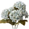 Clayre & Eef 6PL0306 Umelý kvet hortenzie modrozelená 42 cm