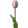 Clayre & Eef 6PL0311 Umelý tulipán ružový 4x4x32 cm Plastový kvet