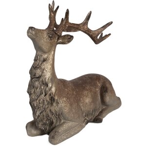 Clayre & Eef 6PR4293 Dekorácia jeleň 29x15x27 cm