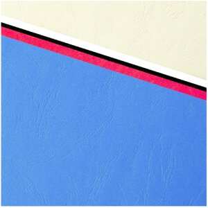 Exacompta 2790C Kožený reliéfny obal A4 270g tmavomodrý 100 ks