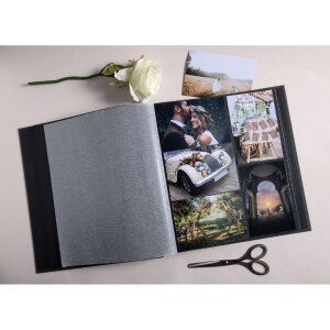 Exacompta 16078E Fotoalbum 60 strán čierny 29x32 cm