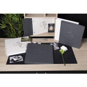 Exacompta 16078E Fotoalbum 60 strán čierny 29x32 cm