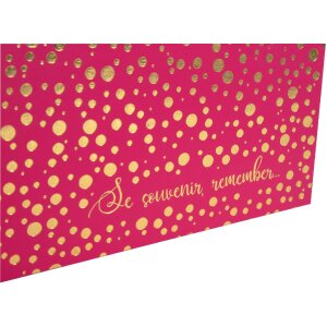 Exacompta 16392E Fotoalbum 30 strán Biely 25x25cm Slivka Fialová Malinová farebná