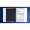 Exacompta 17602E Fotoalbum s krúžkovým mechanizmom 60 čiernych strán 32x26x4 cm béžová