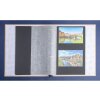 Exacompta 17602E Fotoalbum s krúžkovým mechanizmom 60 čiernych strán 32x26x4 cm béžová