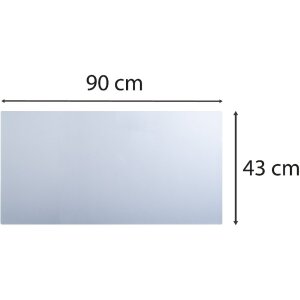 Exacompta 29640E Podložka na písanie 50x65 cm flexibilná PVC Crystal Transparent