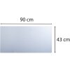 Exacompta 29640E Podložka na písanie 50x65 cm flexibilná PVC Crystal Transparent