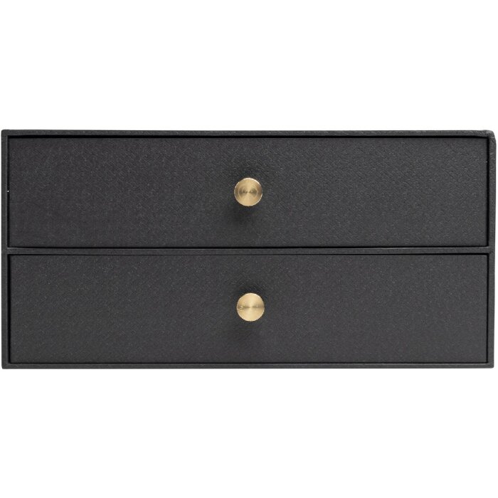 Exacompta Box 2 zásuvky OfficeByMe čierna
