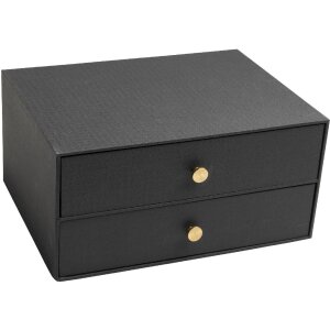 Exacompta Box 2 zásuvky OfficeByMe čierna