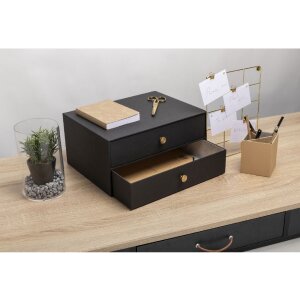 Exacompta Box 2 zásuvky OfficeByMe čierna