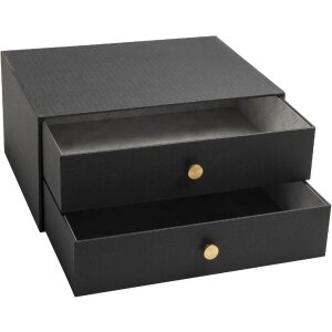 Exacompta Box 2 zásuvky OfficeByMe čierna
