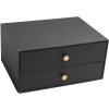 Exacompta Box 2 zásuvky OfficeByMe čierna