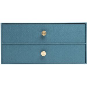 Exacompta Box 2 zásuvky OfficeByMe Blue