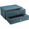 Exacompta Box 2 zásuvky OfficeByMe Blue