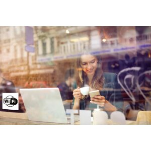 Značka Exacompta Wifi PVC 10x10cm
