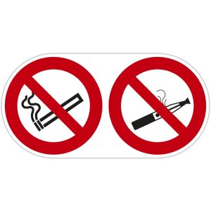 Značka PP, nesamolepiaca, zákaz fajčenia a...