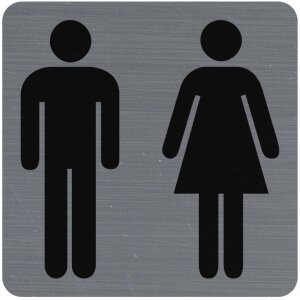 Exacompta 67178E Samolepiaci nápis WC Dámy...