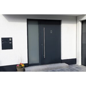 Exacompta 67188E Informačná tabuľka samolepiaca hliníková vzhľad číslo 8 2,5x4,4 cm