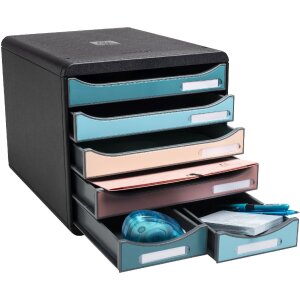 Exacompta 312606D Big Box Maxi zásuvkový box 6 zásuviek Scandi farby rôzne