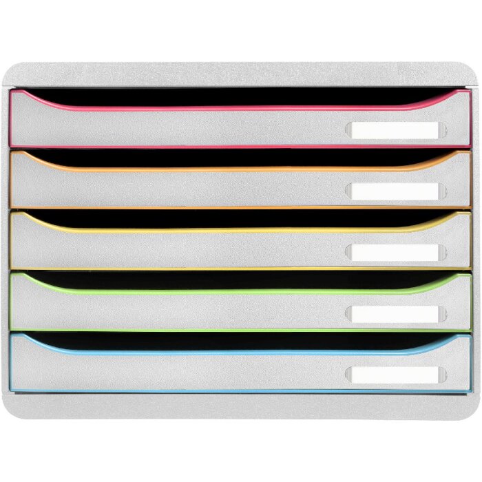 Exacompta 308913D Zásuvkový box Big Box Plus Horizon formát na šírku 5 zásuviek