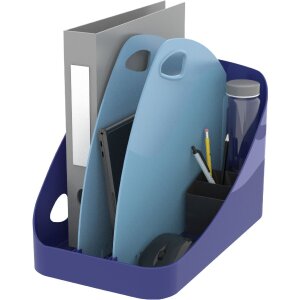 Exacompta 3500383D FLEX BOX Bee Blue Námornícka modrá Svetlomodrá