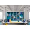 Exacompta 3500383D FLEX BOX Bee Blue Námornícka modrá Svetlomodrá
