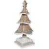 Clayre & Eef 6PR4320 Dekorácia vianočný stromček 12x12x25 cm