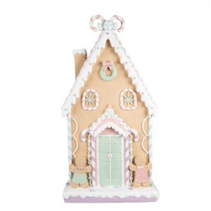 Clayre & Eef 5PR0137 Dekorácia Domček 50x15x93 cm