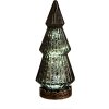 Clayre & Eef 6GL4573GR Vianočný stromček s LED Ø 13x23 cm / 2xAAA