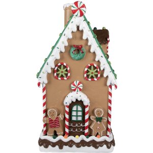 Clayre & Eef 6PR4253 Dekorácia Domček 28x28x51 cm