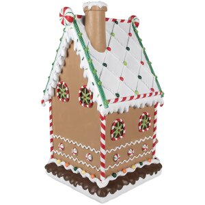 Clayre & Eef 6PR4253 Dekorácia Domček 28x28x51 cm