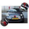 Clayre & Eef 65684 Dekorácia parohy a nos na auto 25x6x41 cm