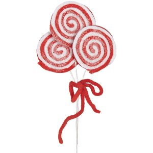 Clayre & Eef 65854 Dekorácia Lollipop 15x1x30...