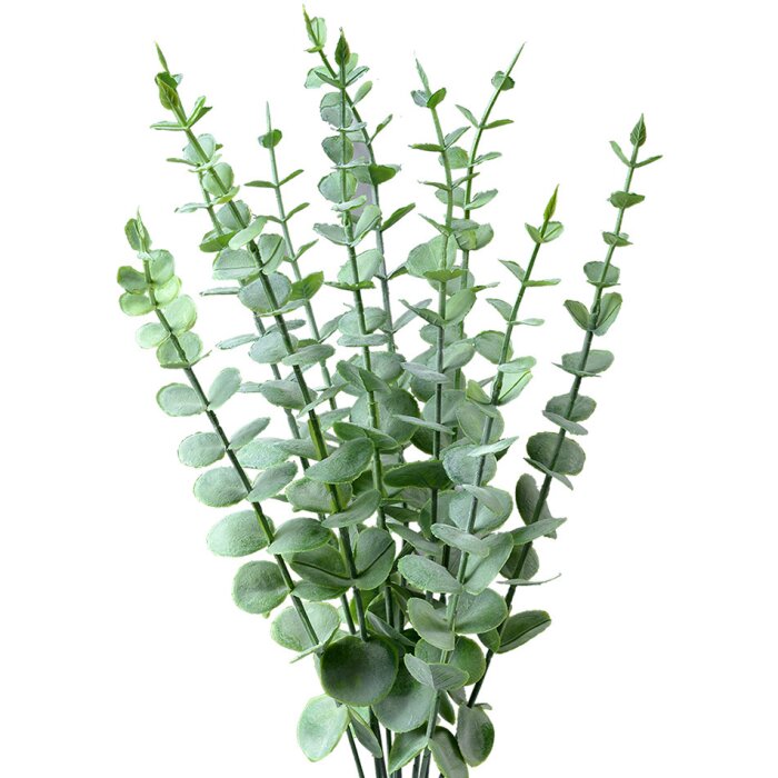 Clayre & Eef 6PL0278 Dekorácia vetva zelená 10x8x50 cm plast