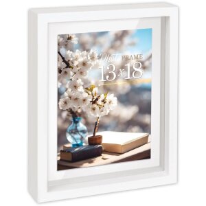 ZEP Vittel White Dvojitý drevený rám...