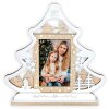 ZEP Vianočný fotorámček Julia wood 10x15 cm slávnostný dizajn sobie sane