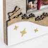 ZEP ZT3446 Sestriere drevený obrazový rám 10x15 cm Vianočná zlatá