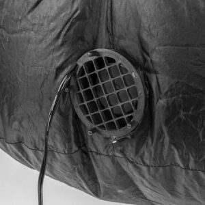 ZEP Nicola Veľký nafukovací Otec Vianoc 185 cm so svetlami a ventilátorom