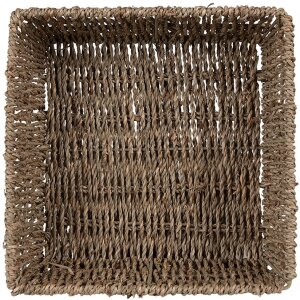 Clayre & Eef 65711 Úložné koše z morskej trávy Set of 3 Brown Boho Style